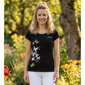 Dámské tričko Dámské triko ALTISPORT CARRYOVER ALW134122 ČERNOZLATÁ L