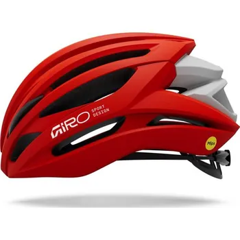 Cyklistická přilba GIRO Cyklistická přilba - SYNTAX MIPS - červená (55–59 cm)