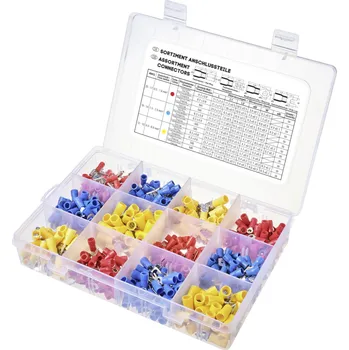 TRU COMPONENTS TC-11894508 krimpovací sada, 0.5 mm² - 6.0 mm², 520 ks