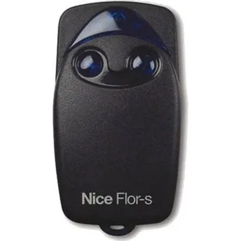 Dálkový ovladač vrat FLO2R-S dálkový ovladač Nice - vysílač typu FLOR 2-kanálový, plovoucí kód, 433,92 MHz
