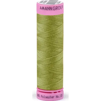 Nit Polyesterové nitě návin 100 m Aspo Amann, střední, 1148 Covert Green