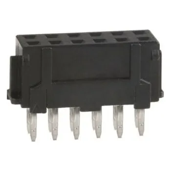 Elektrický konektor Konektor PCB, řada: 79107, rozteč: 2mm, počet kontaktů: 16, počet řad: 2, Průchozí otvor Receptacle, číslo řady: 79107