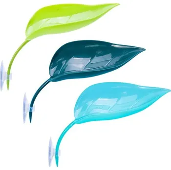 Teraristika Sada 3 plastových listů s přísavkami pro plazy, terarijní dekorace, místo pro vyhřívání a odpočinek