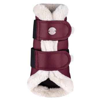 Koňské kamaše Drezurní kamaše Waldhausen Comfort Light, vínová, XL