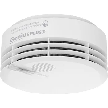 Kniha Hekatron Genius Plus X 2020 bezdrátový detektor kouře vč. baterie s životností 10 let, lze změnit na bezdrátový na baterii (Ø x v) 104 mm x 48 mm
