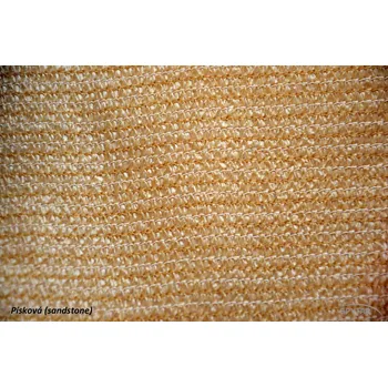 zahradní zástěna Stínící síť 90% PloteS písková - výška 1,2 m, délka 5 m (180 g/m2)