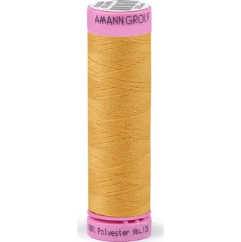 Nit Polyesterové nitě návin 100 m Aspo Amann, střední, 0891 Sunset Gold