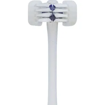 Náhradní hlavice k elektrickému kartáčku Panasonic EW0900W835 vyměnitelné nástavce pro elektrické kartáčky 2 ks bílá