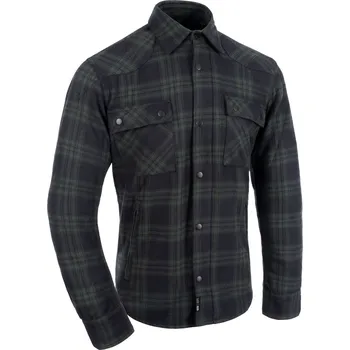Moto bunda Košile na motorku Oxford Kickback 3.0 zelená 5XL
