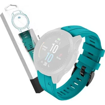 Chytré hodinky RhinoTech řemínek pro Garmin QuickFit sportovní silikonový 26mm světle zelený