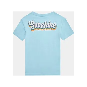 Pánské tričko Champion T-Shirt 306374 Světle modrá Regular Fit XXL