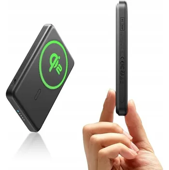 Powerbanka ESR MagSafe Power Banka 5000mAh Qi2 15W Rychlé Nabíjení LED