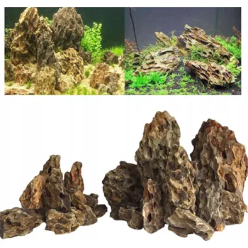 Dekorace do akvária DRAČÍ KÁMEN DRAGON STONE PŘÍRODNÍ DEKORACE DO AKVÁRIA 1kg