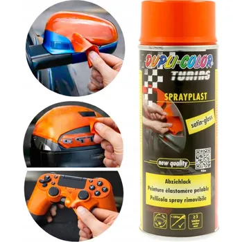 Barva ve spreji Dupli Color Guma Fólie ve spreji Oranžová 400 ml