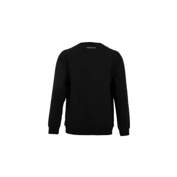 Pánská mikina PRESTON INNOVATIONS Black Minimal Sweatshirt Velikost: XXL