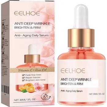 Vrták EELHOE Hloubkově Působící Sérum Proti Vráskám Růžový Olej VC Anti-Aging
