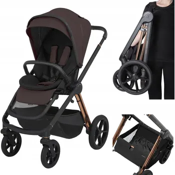 Kočárek Sportovní kočárek Miloo Way | 208 Excelent Chocolate ESPIRO