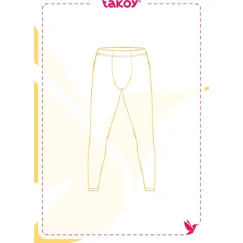 Střih PDF chlapecké termo legíny Jude-110-128