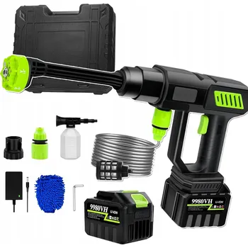 Vysokotlaký čistič 6V1 AKUMULÁTOROVÁ BEZDRÁTOVÁ TLAKOVÁ MYČKA 68 BARŮ 1x 18000 mAh AKU