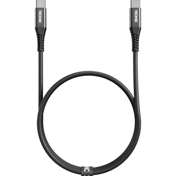 Datový kabel TRONIC® Nabíjecí a datový kabel, 1 m (USB-C na USB-C/černá)