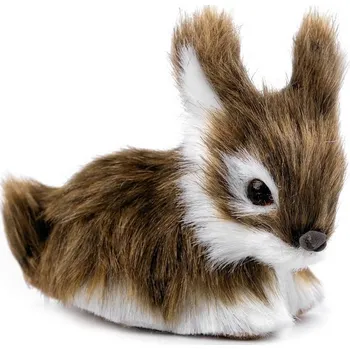 Velikonoční dekorace Dekorace zajíček velikonoční - 3 béžová tm.