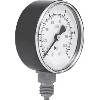 Ventil ICH manometr 301.40.16 Připojení (manometr): spodní strana 0 do 16 bar Vnější závit 1/8 1 ks