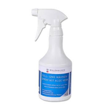 Lesk na srst a hřívu Waldhausen Aloe Vera, 500ml, Láhev s rozprašovačem - 500 ml