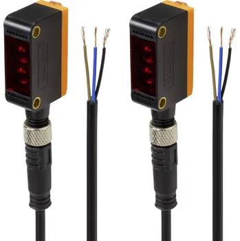 TRU COMPONENTS světelná závora TC-9444612 M8 Efektivní dosah detektoru: 1000 cm spínání za světla