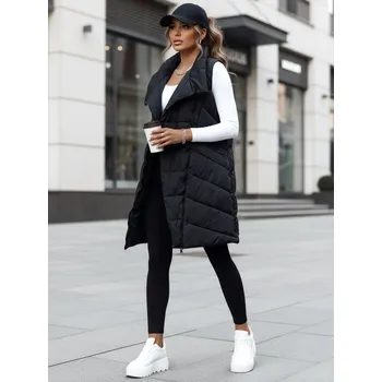 Dámská vesta Dstreet Dámská vesta prošívaná SERKIS černá TY4524 Barva: Černá, Velikost: S