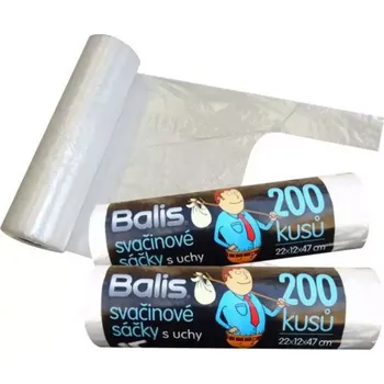 Zahradní gril Svačinové sáčky s uchy 200ks 280491