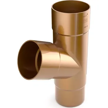 okap Svodová odbočka 90/90/90 mm Bryza měděná