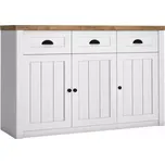 Komoda Prowansja 130cm Borovice Andersen/Dub Lefkas Tmavý K3SP