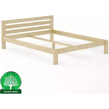 Ložnicová sestava Postel borovicová LK105–160x200 syrová