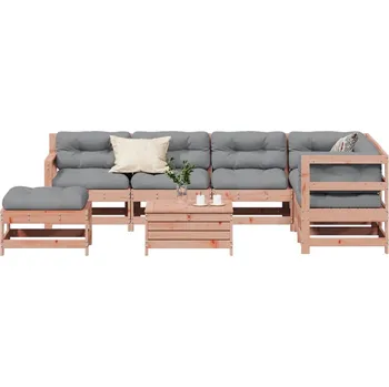 Zahradní lavice zahrada-XL 8dílná zahradní sedací souprava s poduškami masivní douglaska 3250602