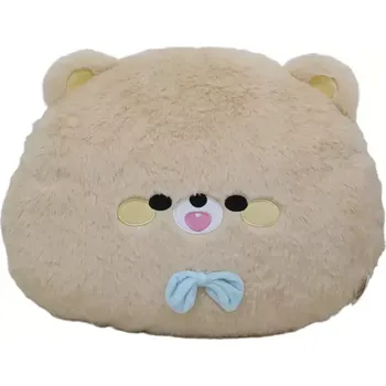 Polštář Polštářek Medvídek s mašlí 45x38 cm béžový