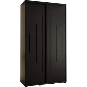 Předsíňová stěna Skříň 45 Canaris 12 130 černá/černá