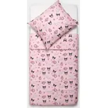 Sinsay - Bavlněná souprava povlečení Hello Kitty and Friends - růžová - 387GS-30X - 387GS-30X-ONE