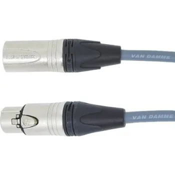 Audio kabel Kabel XLR, A: 5kolíkový XLR, B: 5kolíkový XLR 3m, Šedá