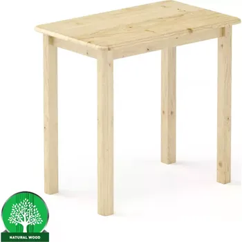 Jídelní stůl Stůl borovice ST104-80x75x50 přírodní