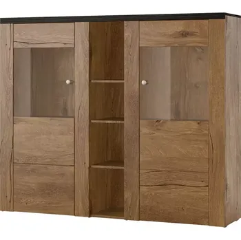 Kancelářská sestava Komoda Larona 2D dub lefkas 46