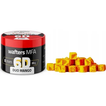 Boilies 6d Wafters Mfa Duo Mango 8x8mm 20g Match Pro