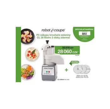 Kráječ zeleniny ROBOTCOUPE KROUHAČ ZELENINY CL 30 BISTRO + 3 DISKY ZDARMA