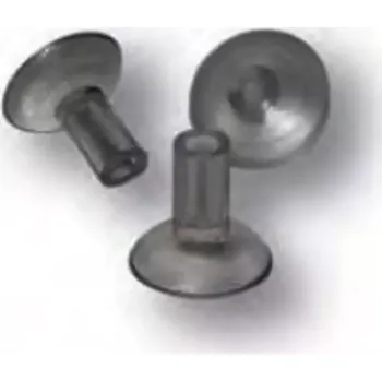 Nábytkové kování Přísavná podpěrka pro skleněné police, transparentní, 4 ks