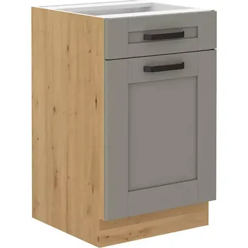Kuchyňská skříňka Kuchyňská skříňka Luna claygrey/artisan 50D 1F 1S BB