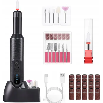 BRUSKA NA NEHTY MANIKÚRA PEDIKÚRA PROFESIONÁLNÍ BEZDRÁTOVÁ SADA