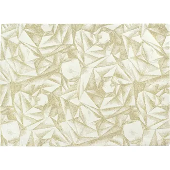 ubrus Sander Žakárový ubrus Diamanti, 150 x 250 cm, ecru/gold 885017-07