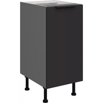 Kuchyňská skříňka Aria BL/ANT Anti Fingerprint 40d 1f Bb