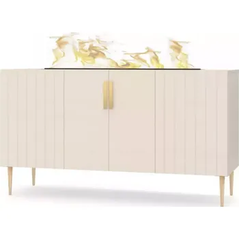 Elektrický krb Prins 1000 R béžový