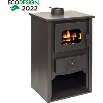 Krbová kamna BAUMAX Termokreka 10.7kW Černá