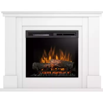 Elektrický krb Luena 23 bílý mat